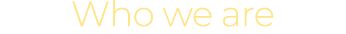 Who we are